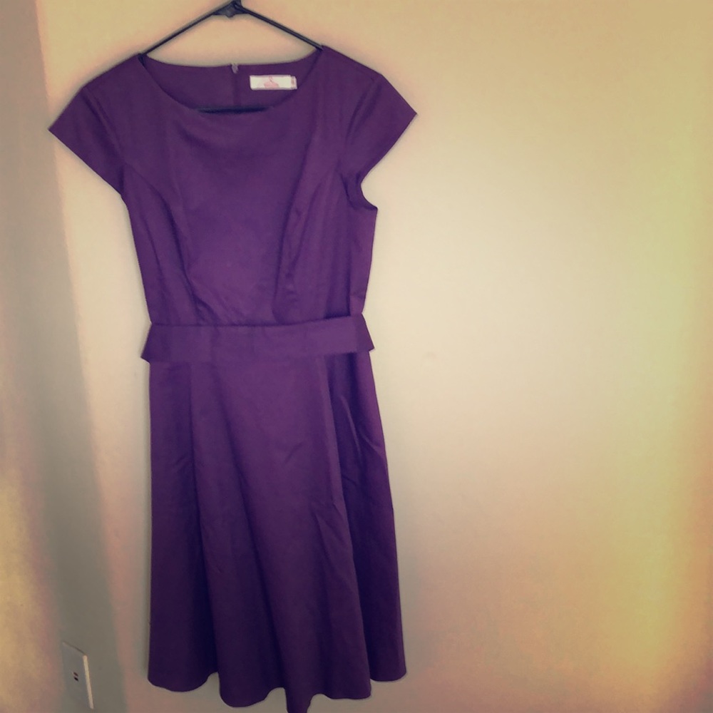 Purple dress miss size NWOT